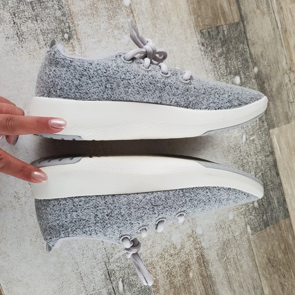 Allbirds WRM Wool Runner Mizzle Womens Shoes Size 10 Merino Wool